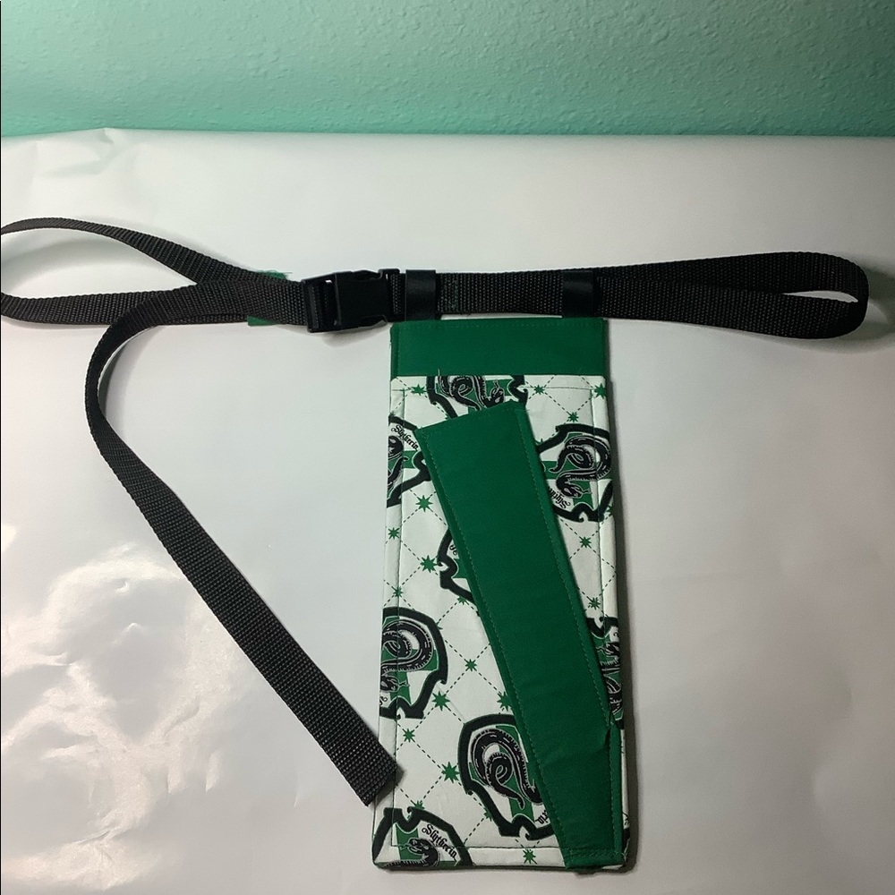3/$10 Homemade Slytherin Harry Potter Wand and Map Holster
